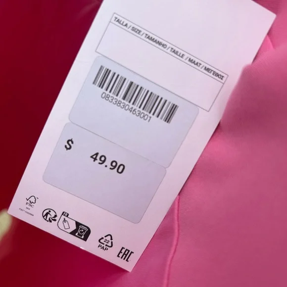 Zara Pink Midi/Maxi Dress - Picture 6 of 6